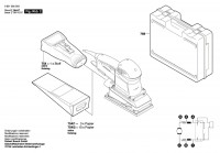 Bosch 0 601 292 003 Gss 230 A Orbital Sander 230 V / Eu Spare Parts